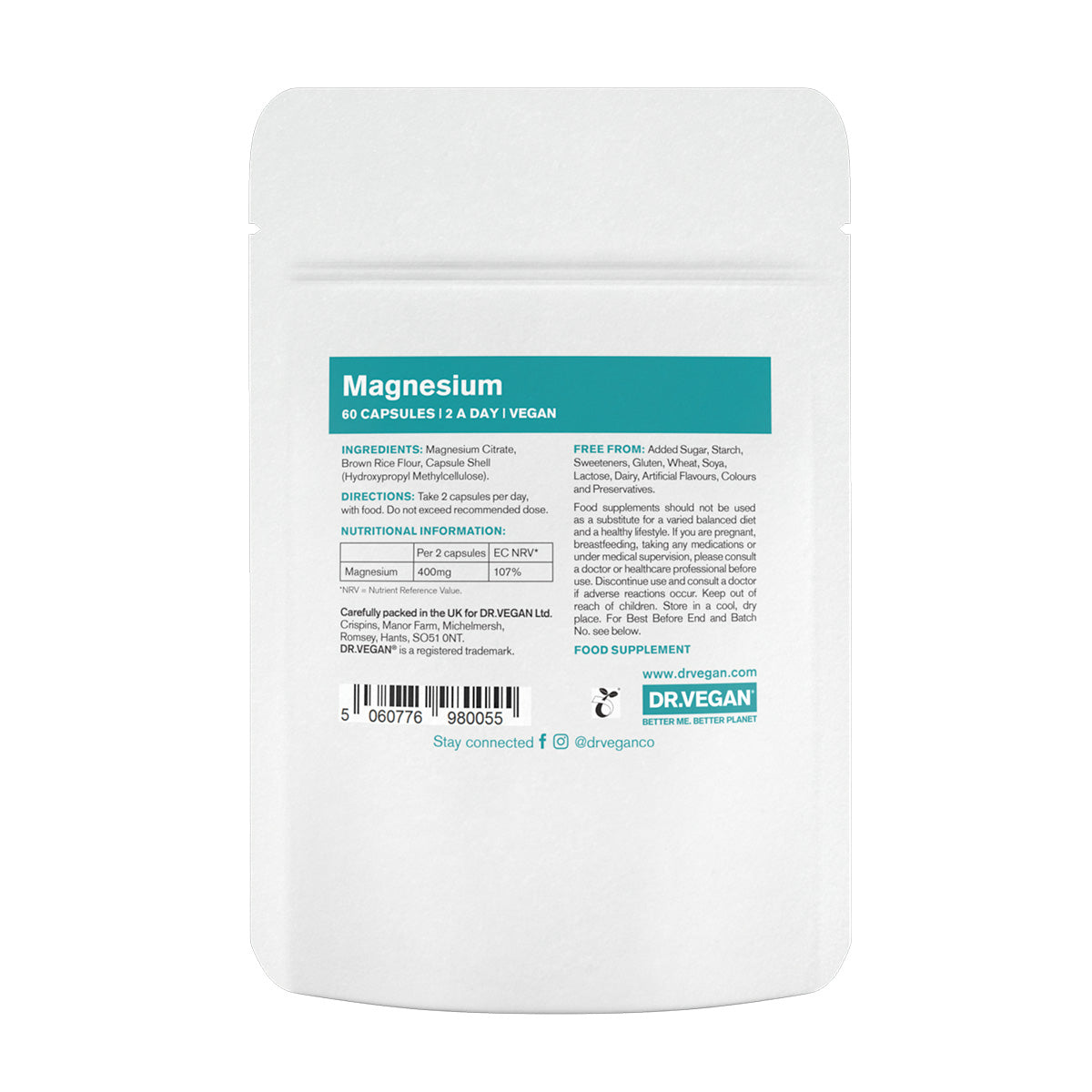 DR. VEGAN Magnesium Citrate