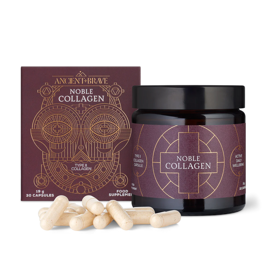 Ancient + Brave Noble Collagen 30 Capsules