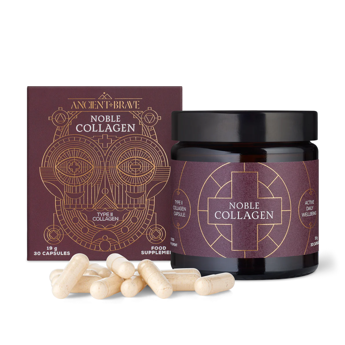 Ancient + Brave Noble Collagen 30 Capsules