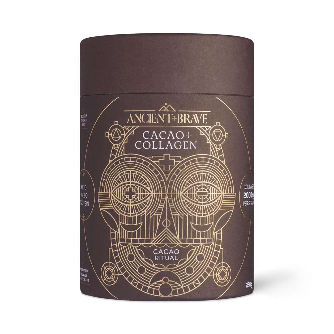 Ancient + Brave Cacao + Collagen 250g