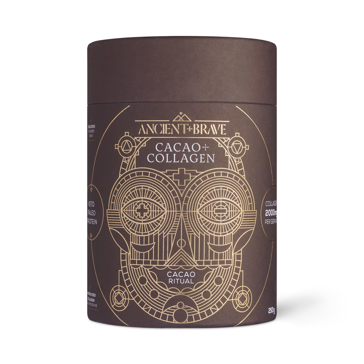 Ancient + Brave Cacao + Collagen 250g