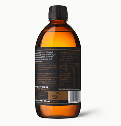 Ancient + Brave True MCT Oil, 500ml Bottle